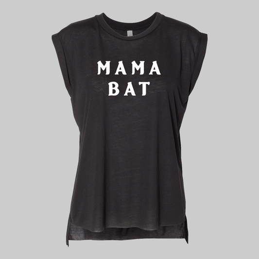 Mama Bat Muscle Tee - Baby Teith