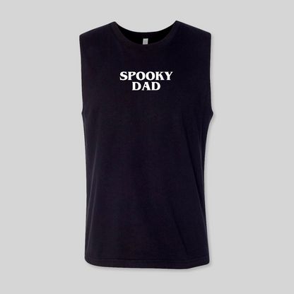 Spooky Dad Muscle Tee - Baby Teith
