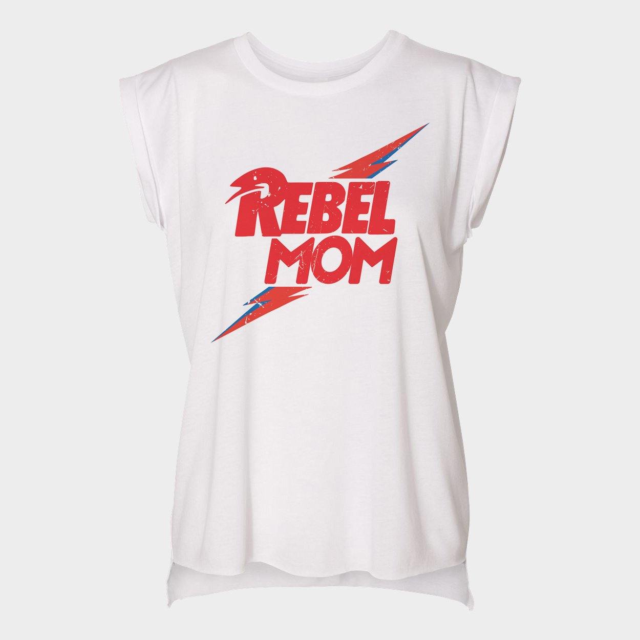 Rebel Mom Muscle Tee (2 Colors) - Baby Teith