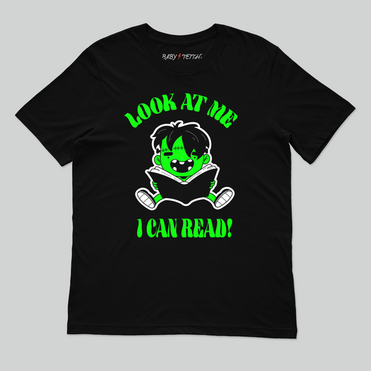 Lil Frankenstein Unisex Tee for Adults - Baby Teith