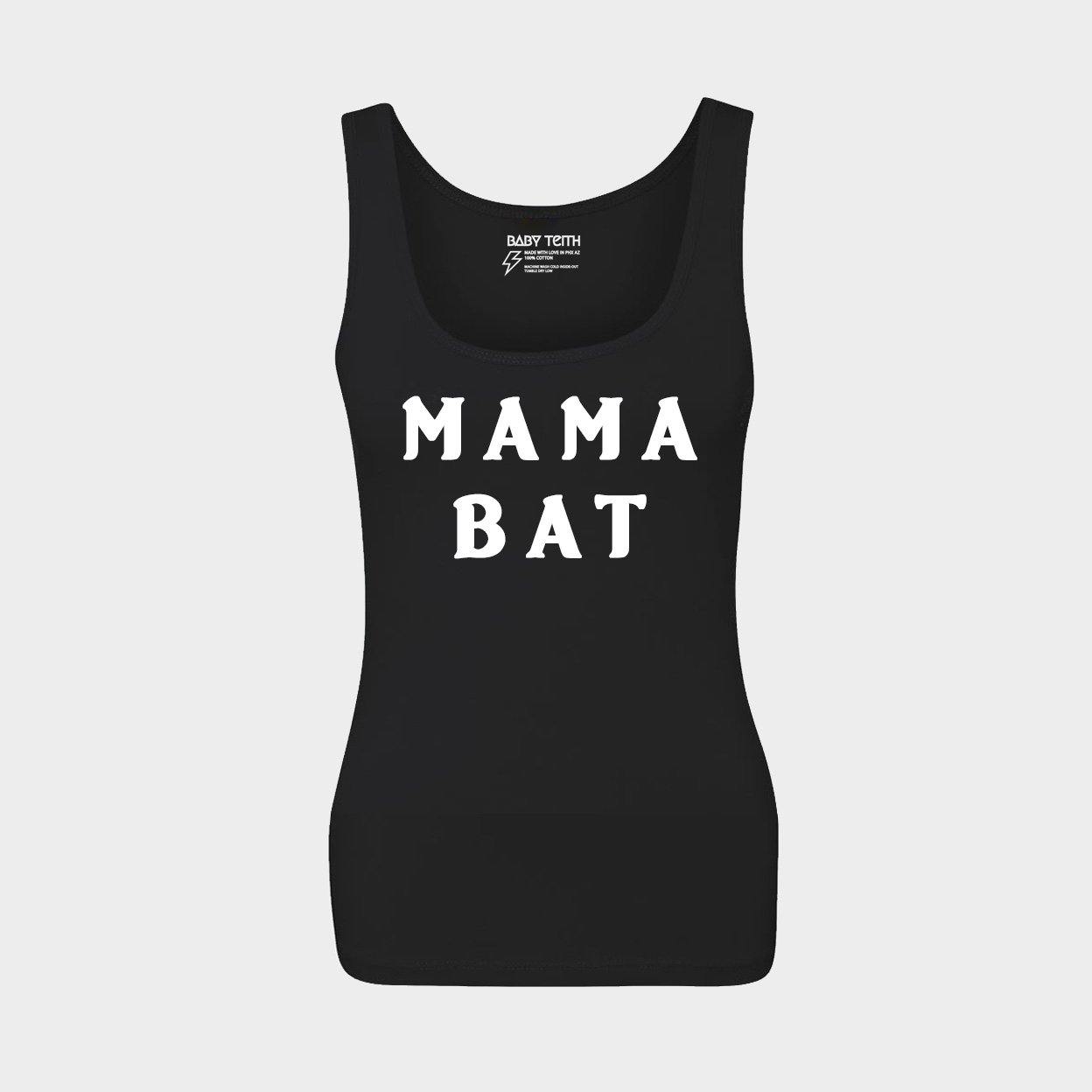 Mama Bat Tank Top - Baby Teith