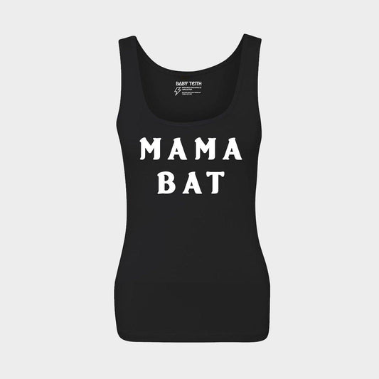 Mama Bat Tank Top - Baby Teith