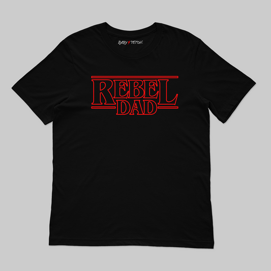 Strange Rebel Dad Unisex Tee for Adults - Baby Teith