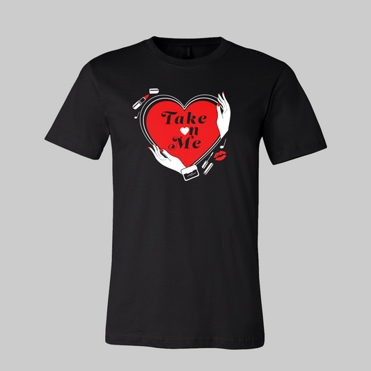Take on Me Unisex Tee for Adults - Baby Teith
