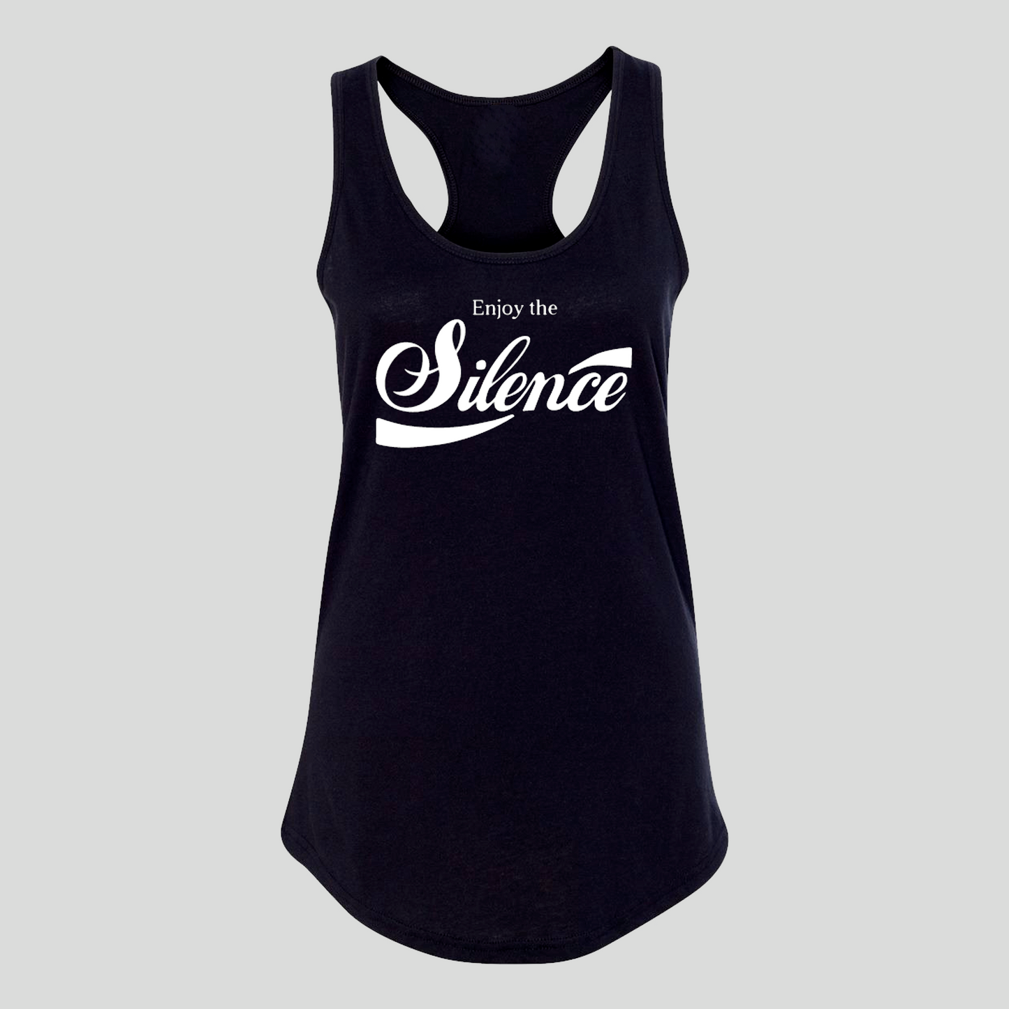 Enjoy the Silence Racerback Tank