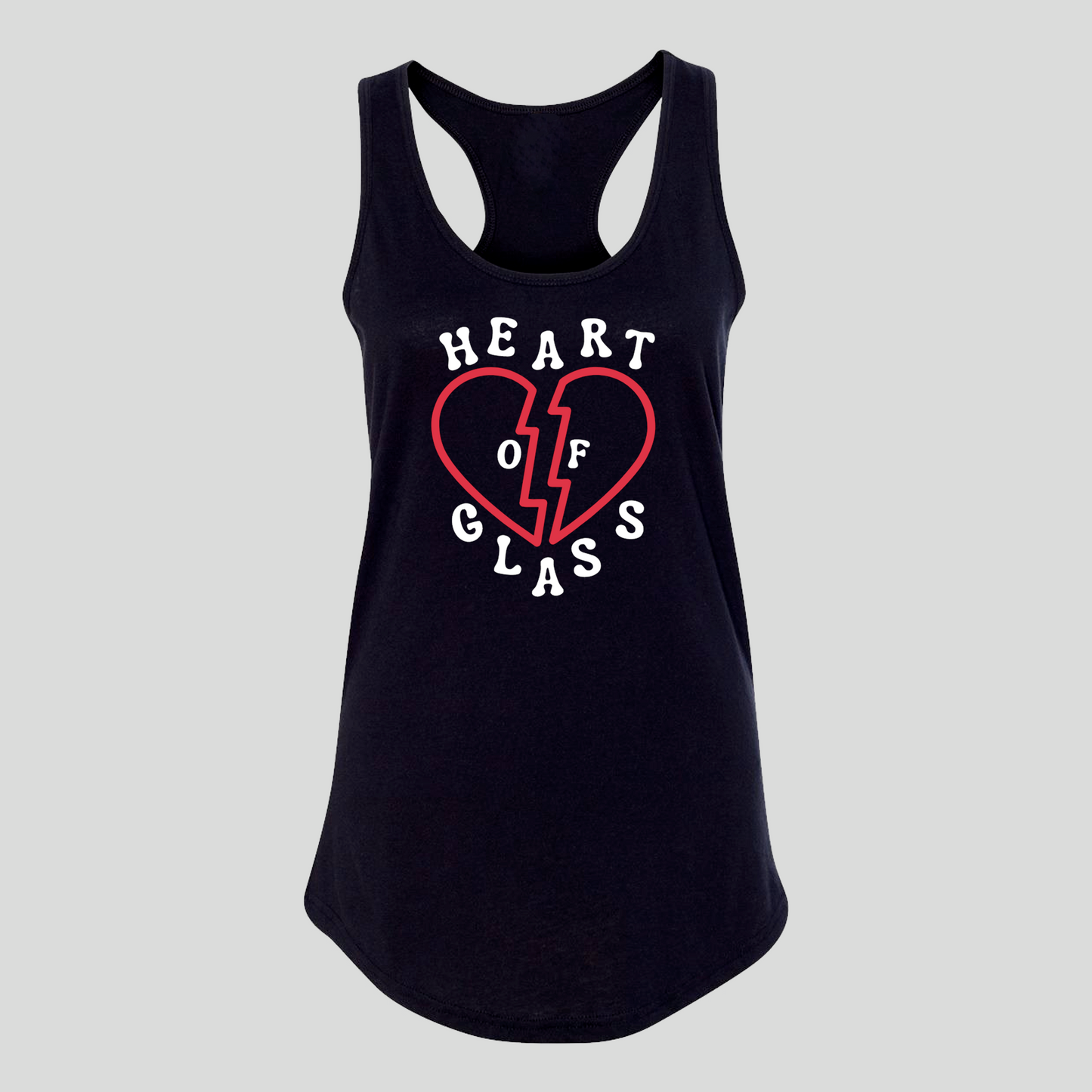 Heart of Glass Racerback Tank