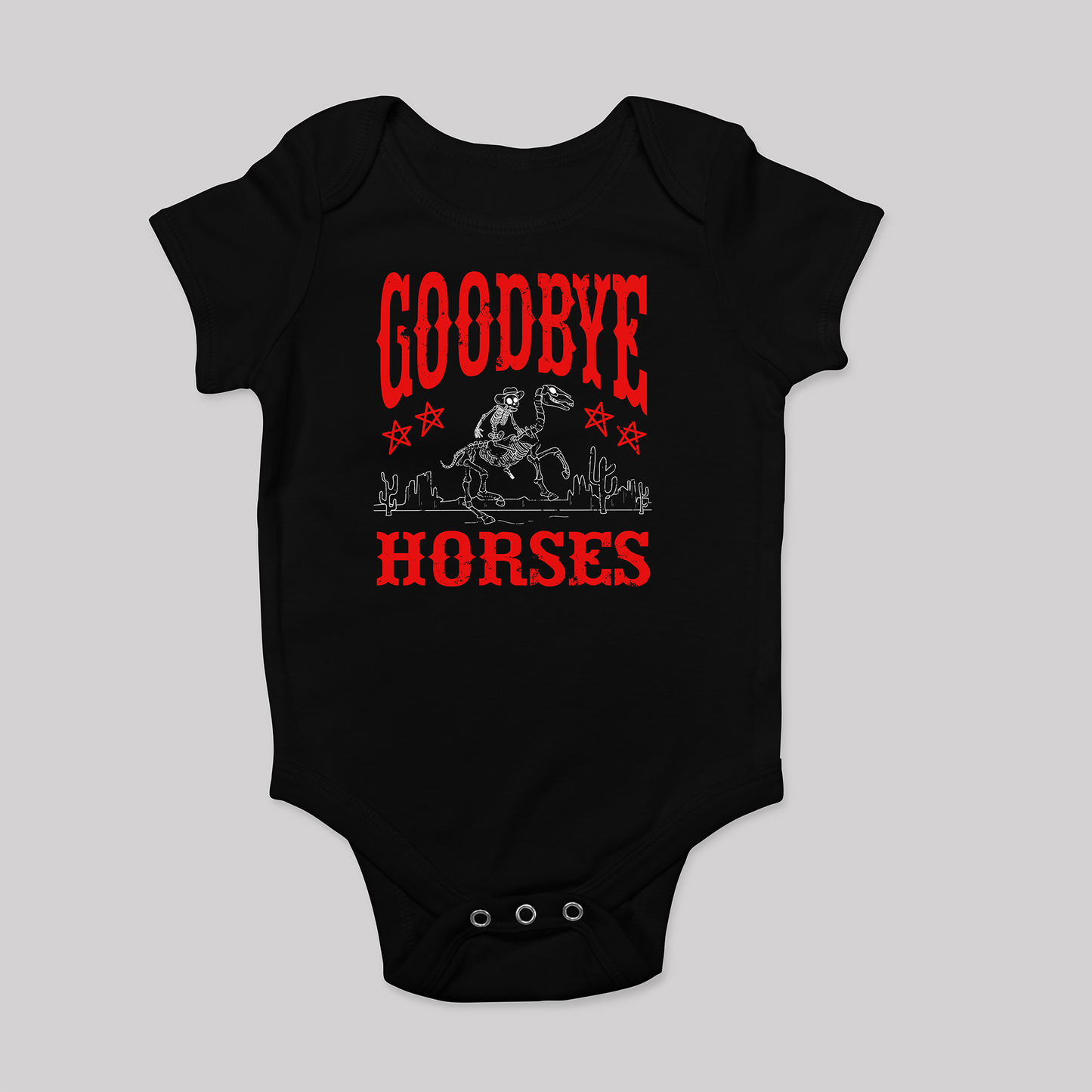 Goodbye Horses Bodysuit for Babies