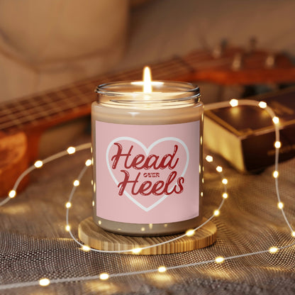 Head Over Heels Hand-Poured Vegan Candle