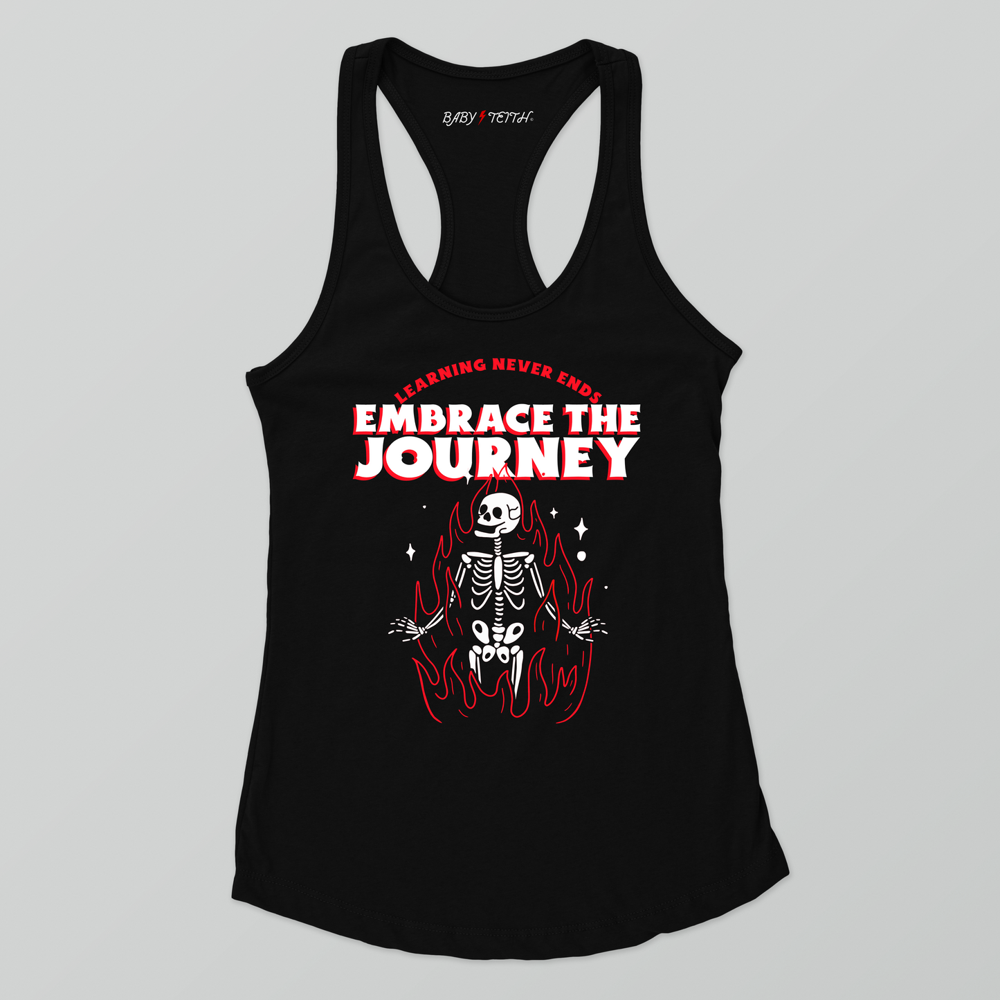 Learning is a Journey Racerback Tank