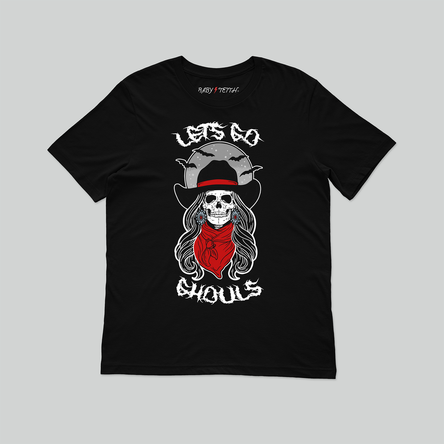 Let's Go Ghouls Unisex Tee for Adults