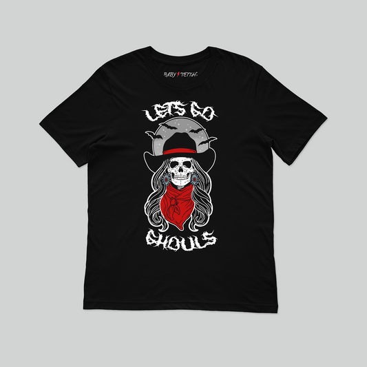 Let's Go Ghouls Unisex Tee for Adults