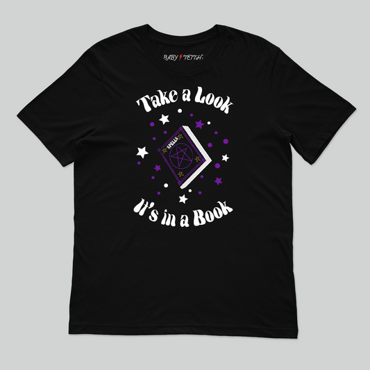 Take a Look It's in a Book Unisex Tee for Adults