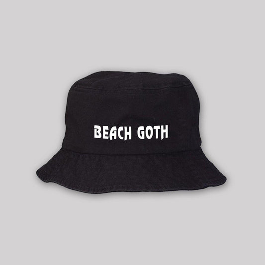 Beach Goth Bucket Hat for Adults - Baby Teith