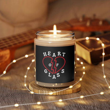 Heart of Glass Hand-Poured Vegan Candle