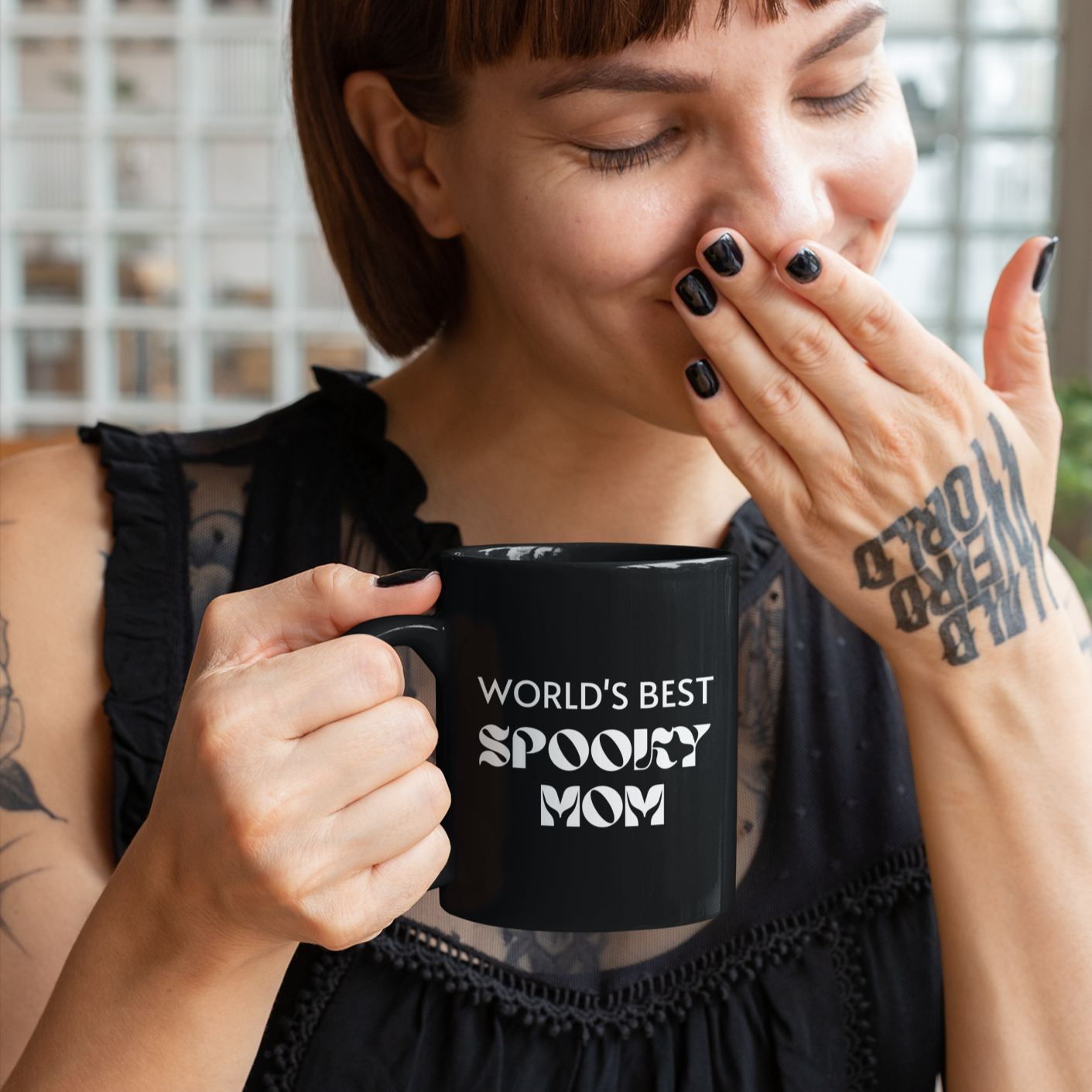 World's Best Spooky Mom Mug