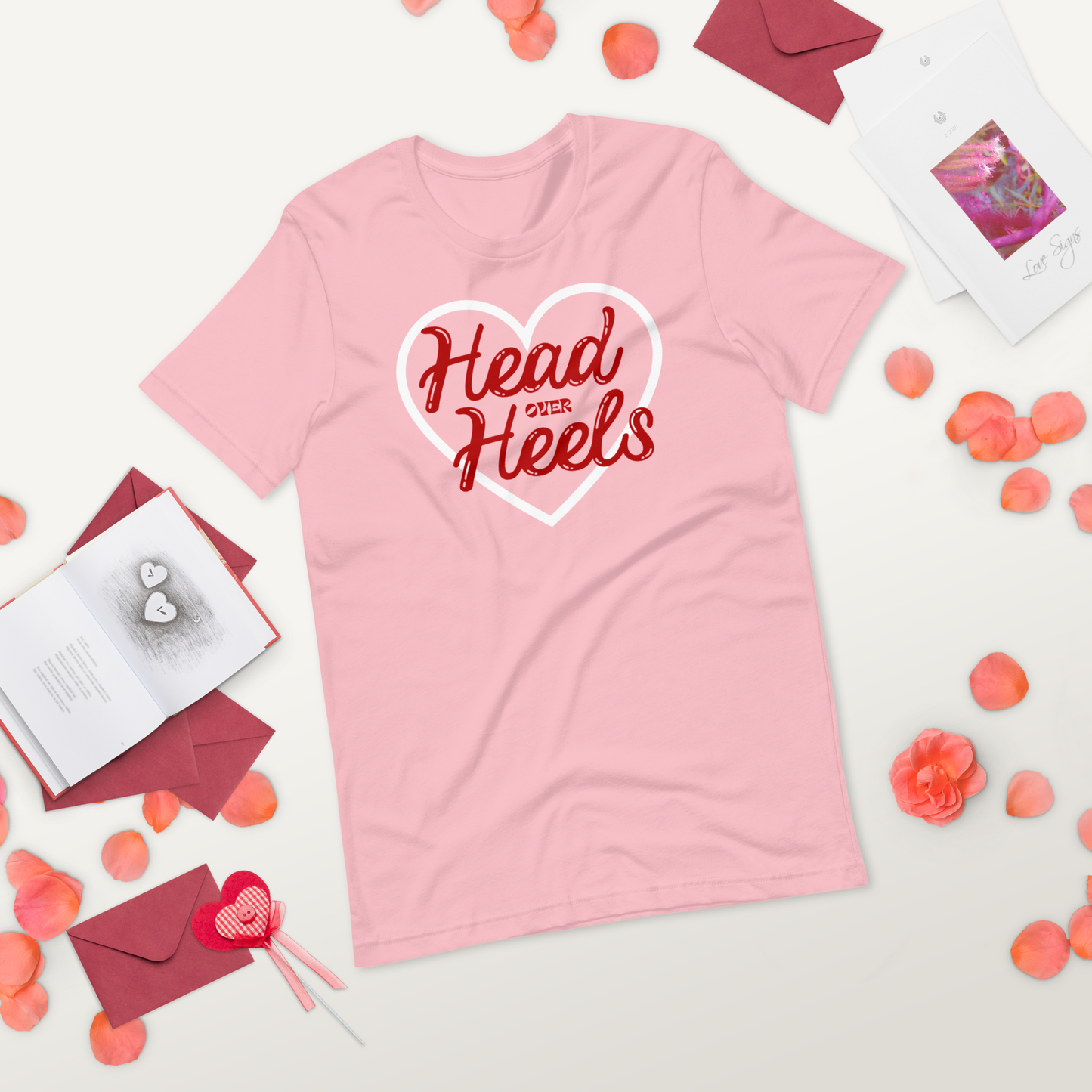 Head Over Heels Unisex Tee for Adults